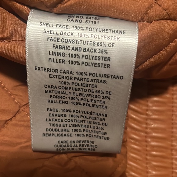 Levi’s Faux Leather Jacket - Picture 5 of 6